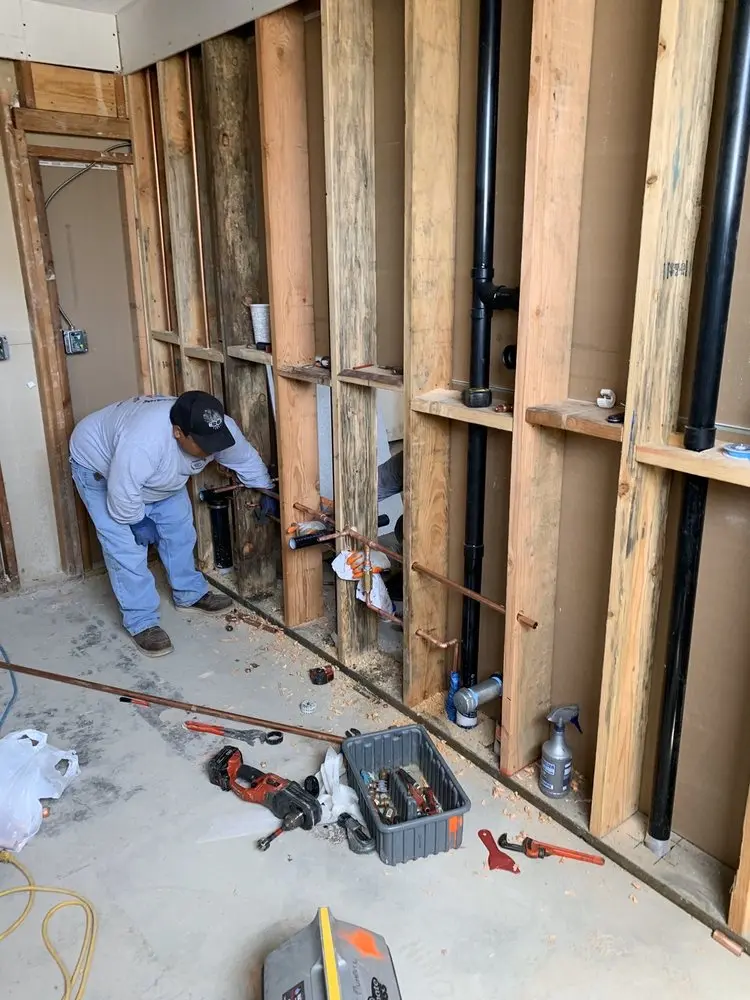 Commercial rough-in plumbing for Gas Line Repair in Bellefontaine